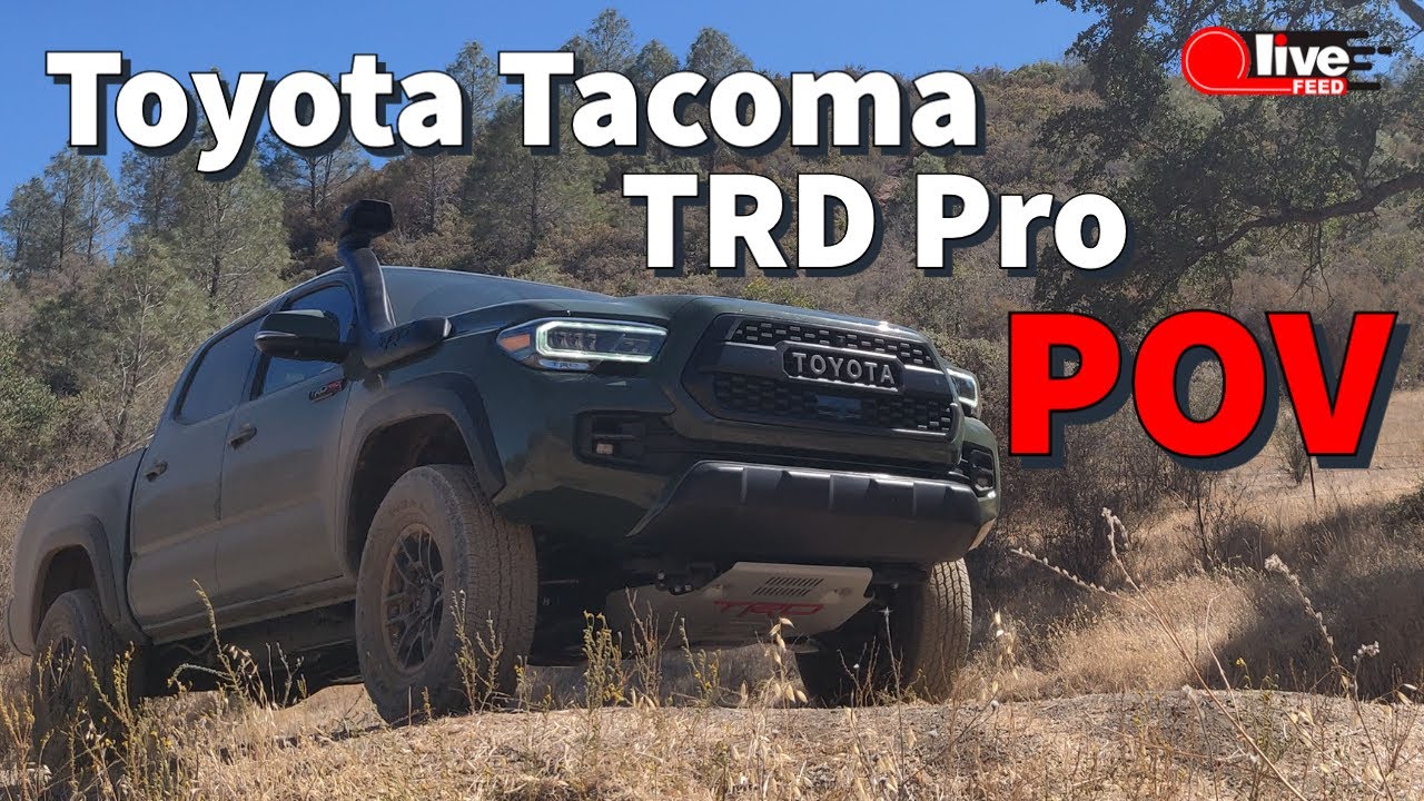 Toyota Tacoma TRD Pro &mdash; POV Review & Test Drive | LiveFEED