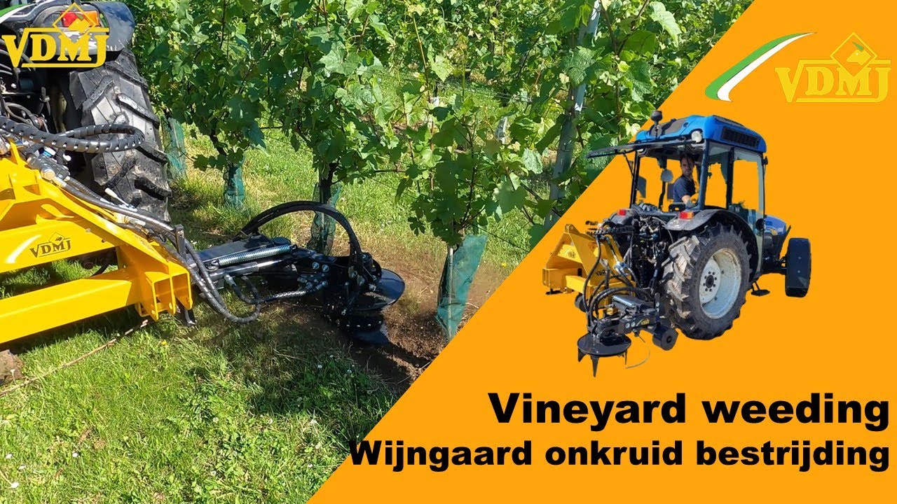 Vineyard weeder, wijngaard onkruidbestrijding - VDMJ Machinery