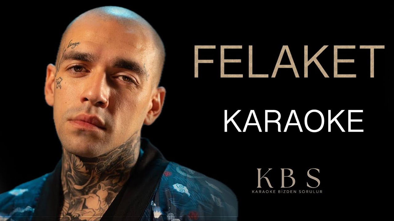 Ezhel - Felaket | (Kaliteli Akustik Karaoke)