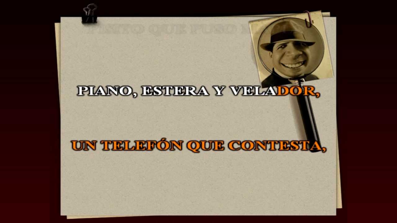 A media luz - Karaoke - TANGO