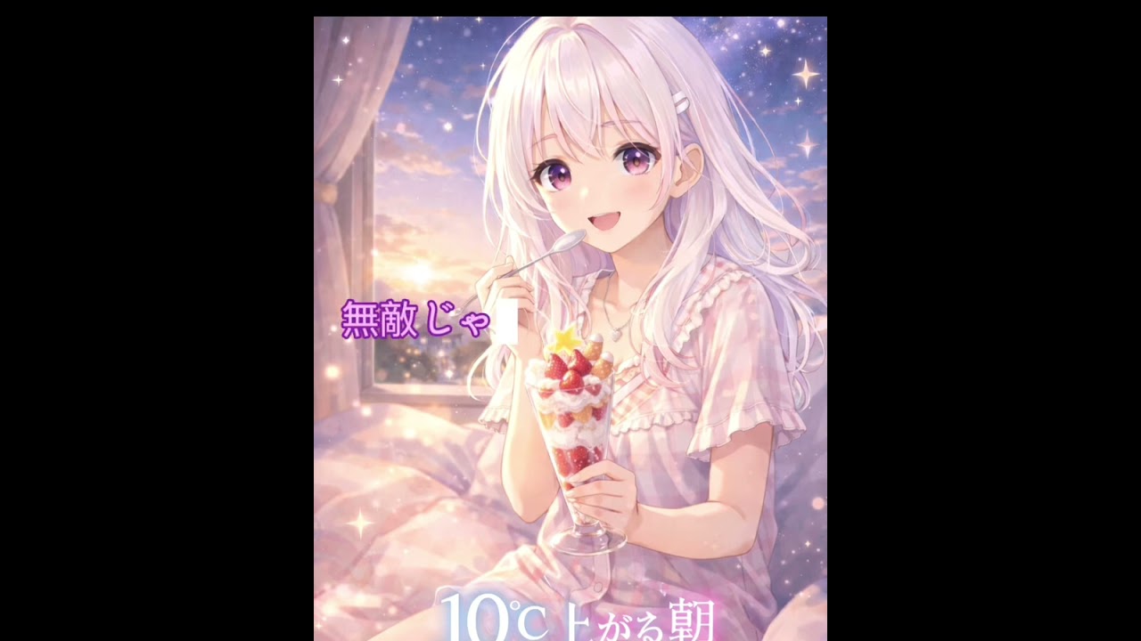 10℃上がる朝