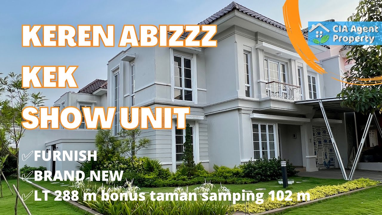 ALICANTE  GADING SERPONG Review rumah mewah furnish lebar 12