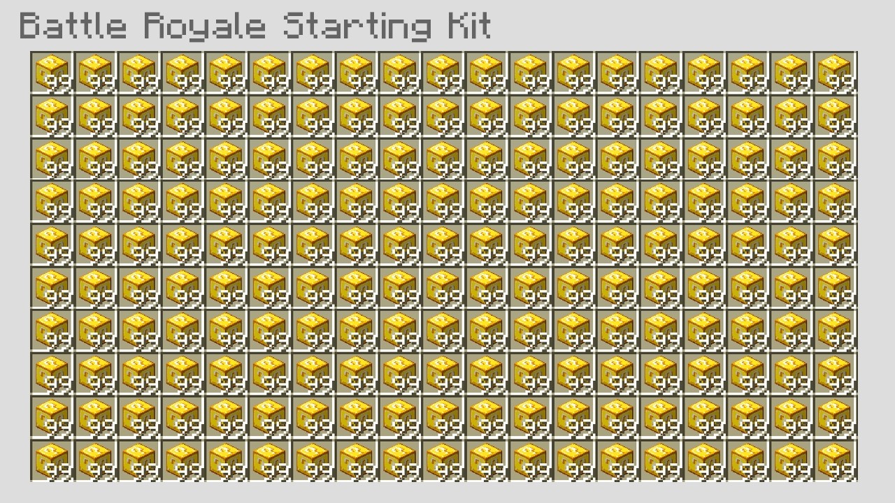 Battle Royale, But Every Player Gets Infinite Luck...