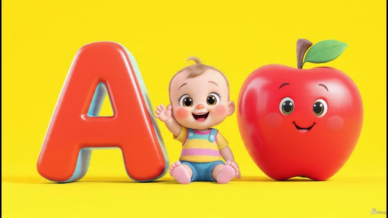 Learn ABC with Fun | ABCD Nursery Rhyme in Hindi Style