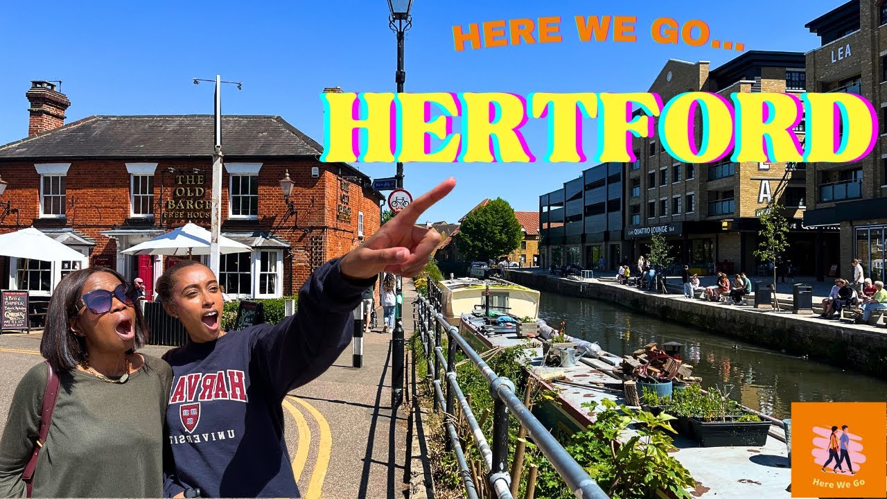 Hertford &hellip; Here We Go Walks | London Day-trips 2025 HD | Hertfordshire