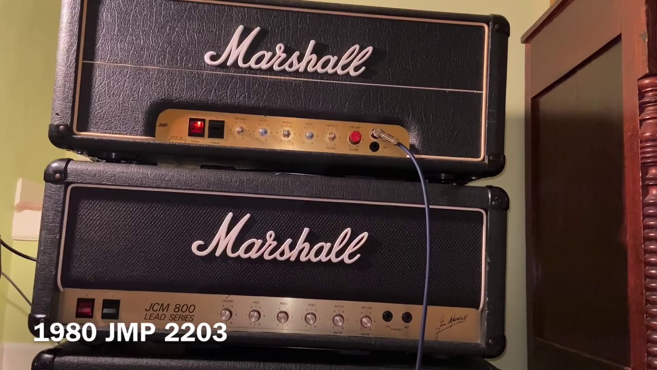60 Second Battle: Marshall JMP 2203 vs Marshall JCM800 2204