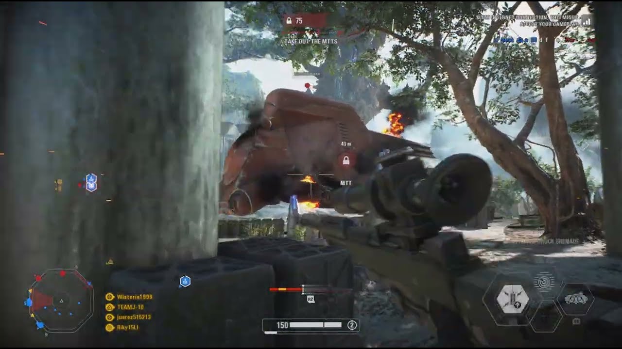 We Battling in Star Wars Battlefront 2