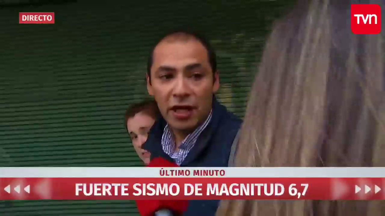 TVN - ÚLTIMO MINUTO - Fuerte sismo en la zona central