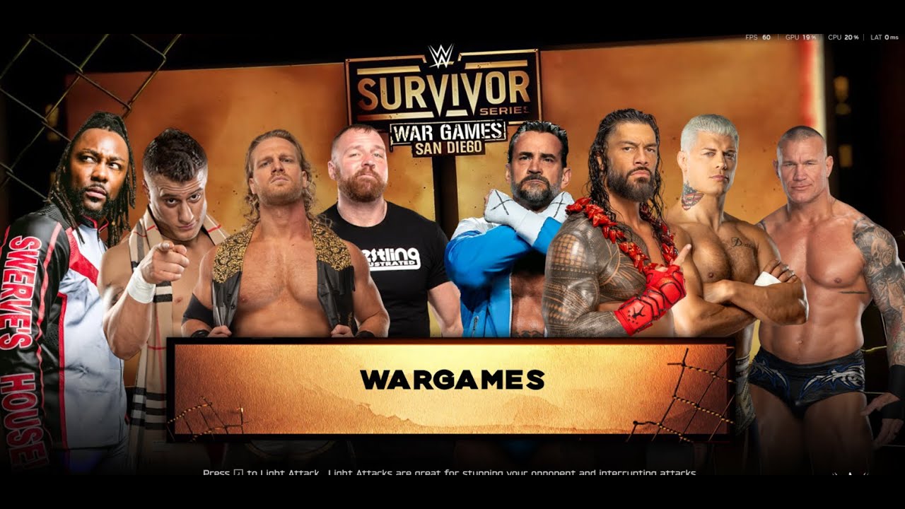 LIVE WWE 2K25 🔥 AEW vs WWE WAR GAMES | Ultimate Showdown