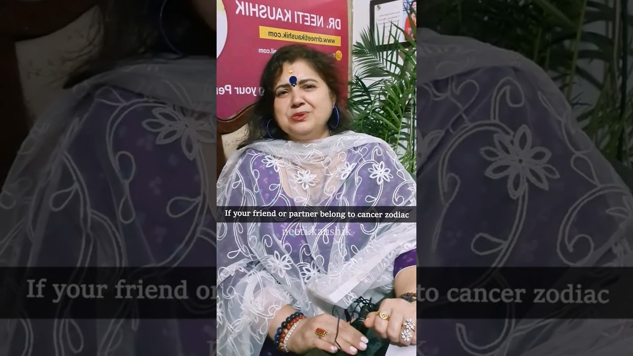 Sunsign Cancer ?  #shorts #nittygrittywithdrneetikaushik