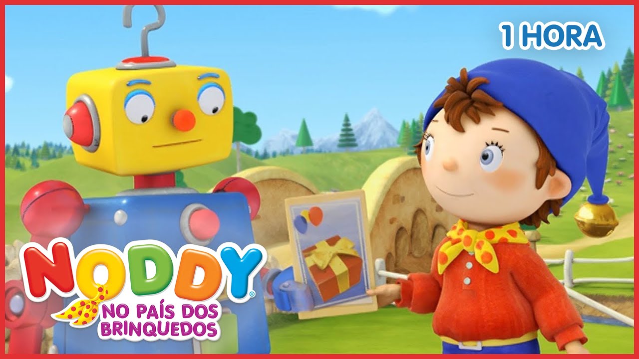 Compilação De 1 Hora: Um Aniversário para o Sabe Muito | Noddy em Português | Desenhos Animados