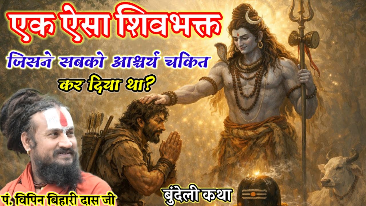 #बुंदेली_कथा_स्पेशल,एक ऐसा शिव भक्त जिसने, सबको आश्चर्य चकित कर दिया था? #पं_विपिन_बिहारी_दास_जी