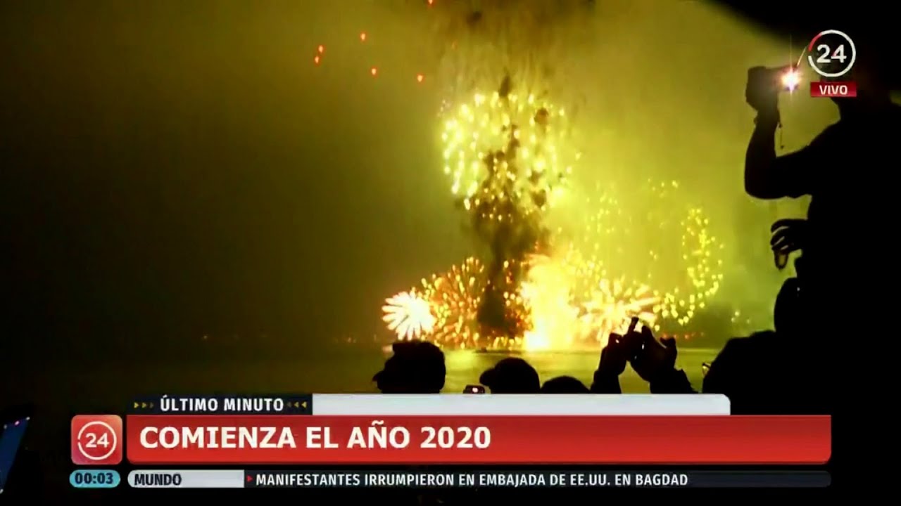 Canal 24 Horas - Transmisión del Año Nuevo 2020