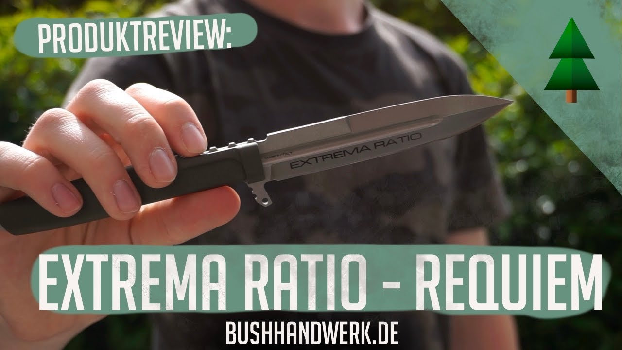 Extrema Ratio - Requiem Taktisches Back-Up Messer | Bushhandwerk - Dein Outdoor Store