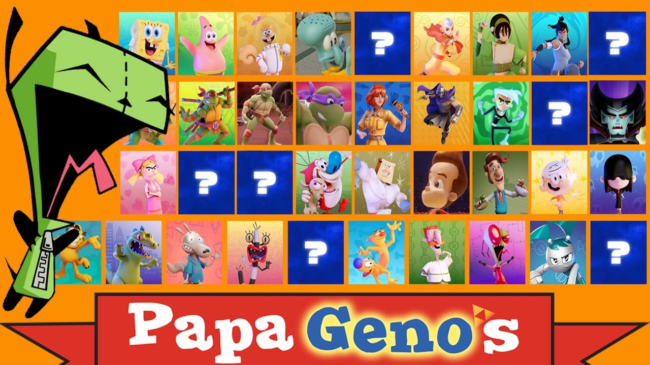 Nickelodeon All-Star Brawl 2 IMAGE LEAK ALL NEW CHARACTERS
