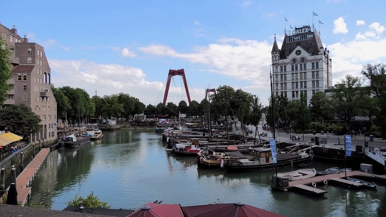Roel neemt een kijkje - Rotterdam -  De Oude Haven in 4K / Zuid Holland 2025