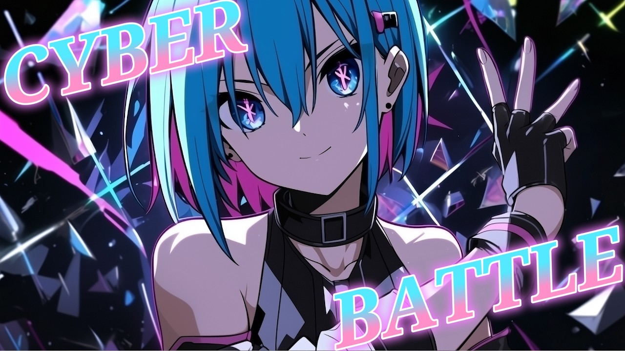 【戦闘BGM】Starlight Surge｜Cyber Rock Battle Theme｜サイバー・かっこいい・疾走感・フリーBGM