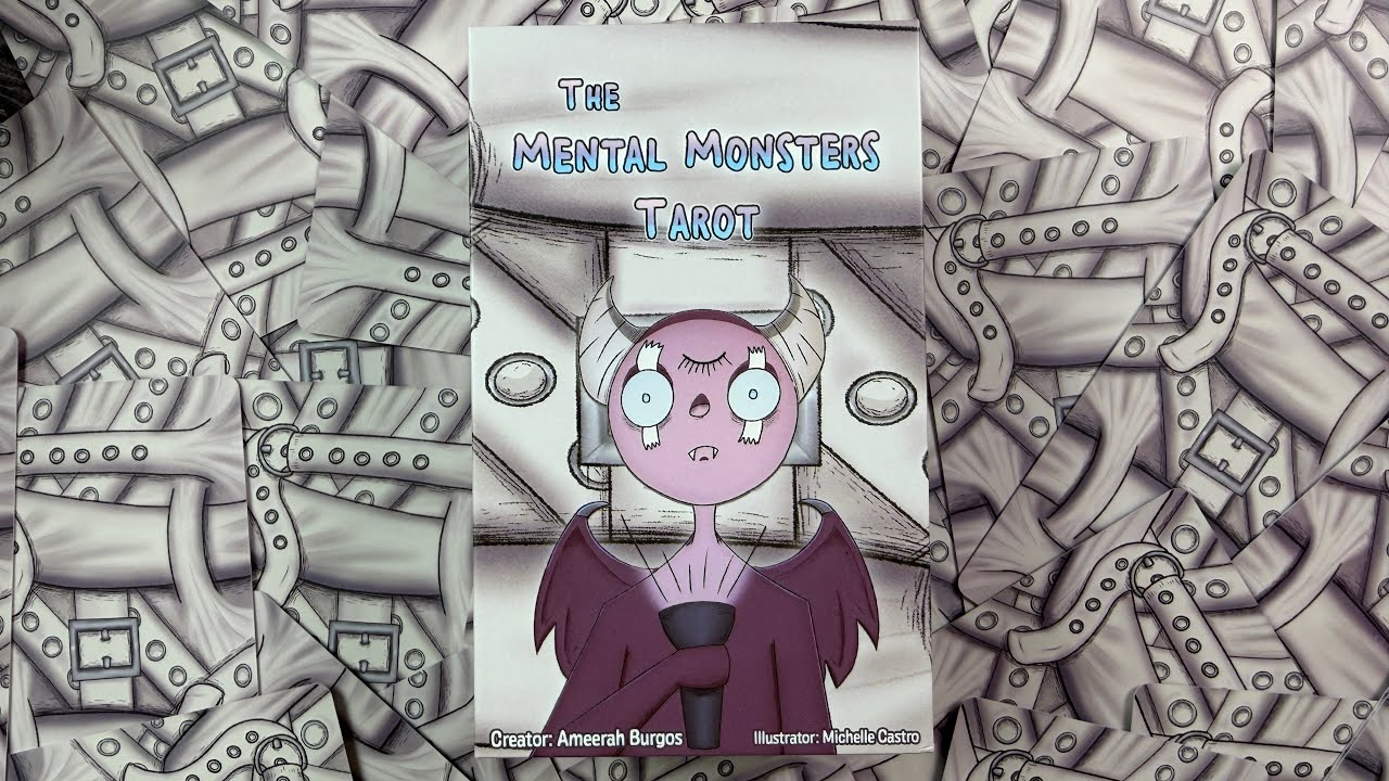 👹 Таро Ментальных Монстров Mental Monsters Tarot Распаковка, обзор, диагностика #таро #распаковка 