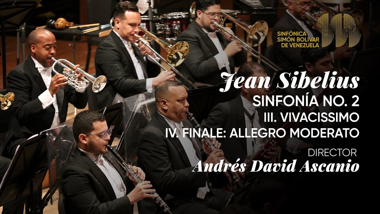 Jean Sibelius. Sinfonía No. 2  -  III. Vivacissimo – IV. Finale: Allegro moderato  | SSBV