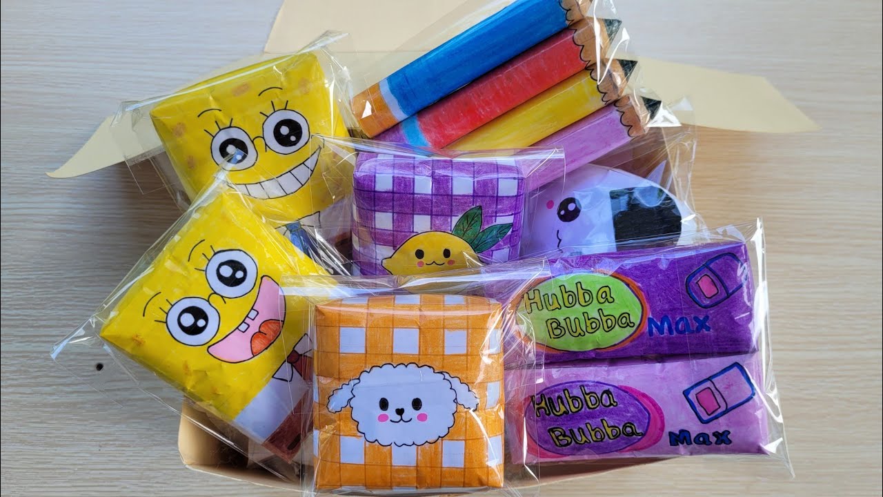 [G&oacute;i h&agrave;ng] 📦 #44 G&oacute;i h&agrave;ng Squishy giấy | Packing Orders | V&acirc;n Handmade