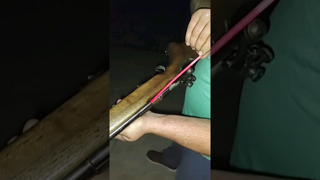 Firing Glow sticks Out Of a .22 with a Blank!!!