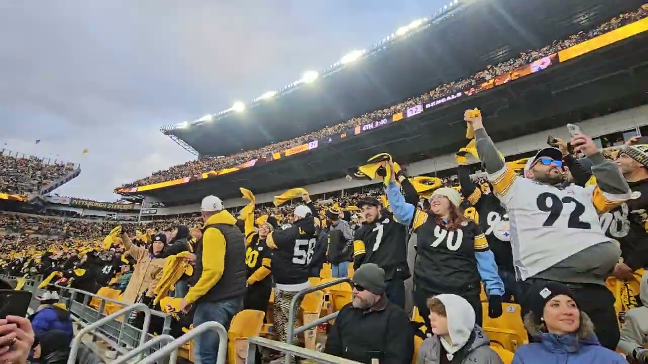 Renegade. Bengals at Steelers. 11-16-25. Acrisure Stadium.