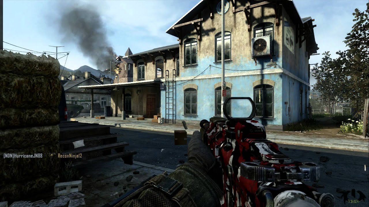 1080p HD Call of Duty Black Ops 2 II TDM Map Standoff Hardcore Team Deathmatch Mode Multiplayer