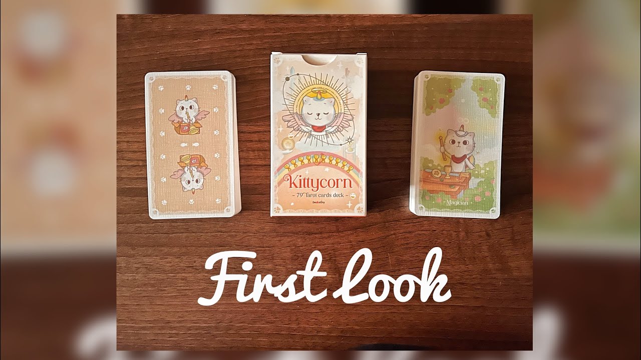 Kittycorn Tarot ~ First Look