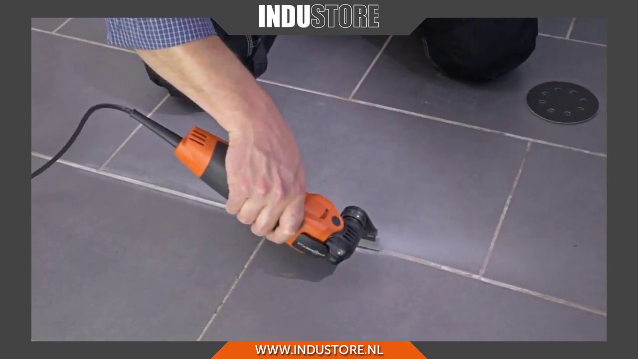 Industore: FEIN Tegelvoegenreiniger - MultiMaster Accessoires voor snel tegelvoegen reinigen.