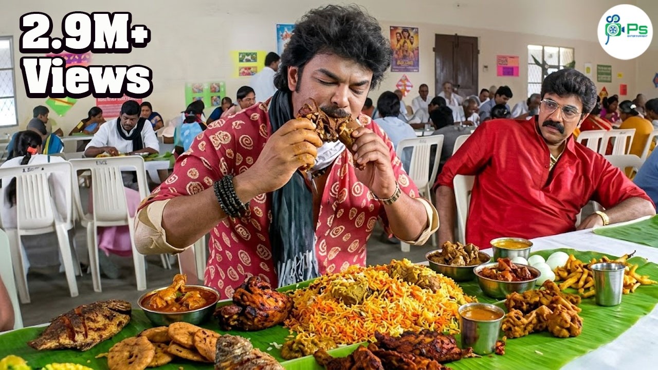 சிஷ்யா மண்டபத்துல இருக்கறது மொத்தமும் உன் இலையிலதா இருக்கு சத்யராஜ் சுந்தர்சி மரண மாஸ் காமெடி