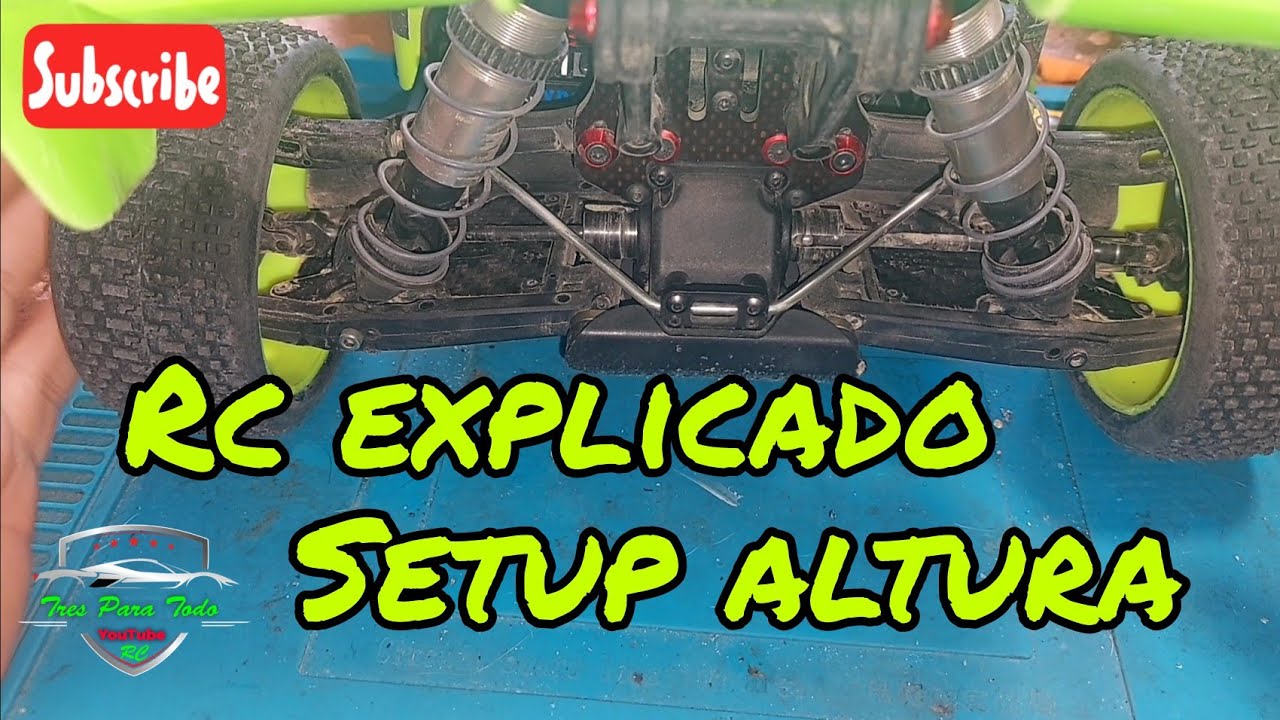 RC Explicado Altura Buggy Fuerzas Físicamente y Efectos
