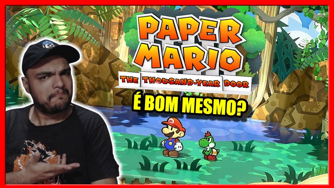 É o melhor RPG do Mario? - PAPER MARIO: THE THOUSAND-YEAR DOOR (Game Cube)