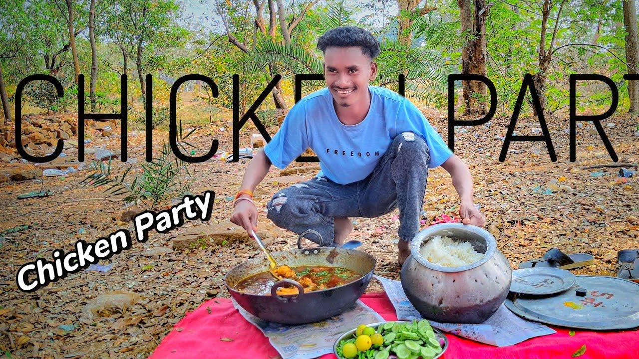 Chicken Party 😊 Full Injoy  😀  || Watch Full Video 
