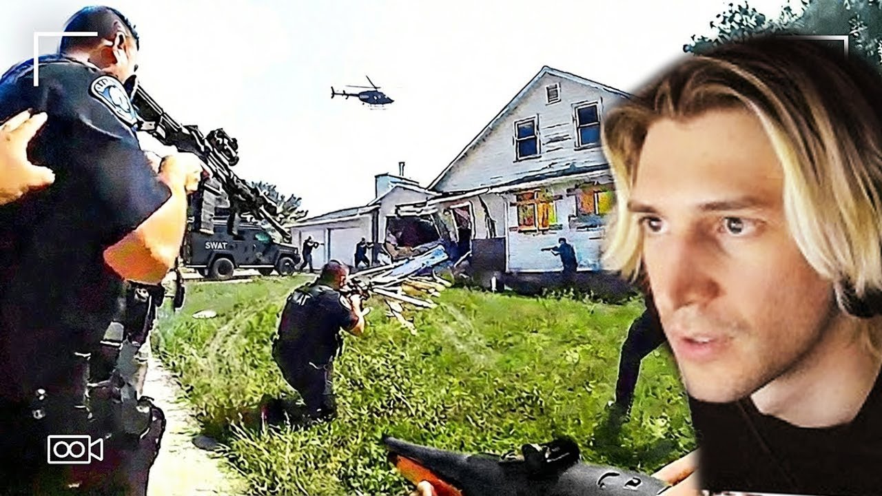 40 SWAT Officers Face Utah's Deadliest Shooter Situation | xQc Reacts