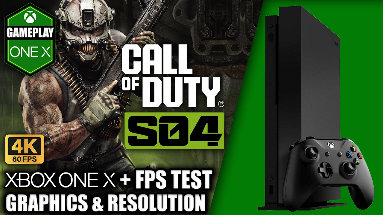 COD Black Ops 7/Warzone: Season 4 - Xbox One X Gameplay + FPS Test