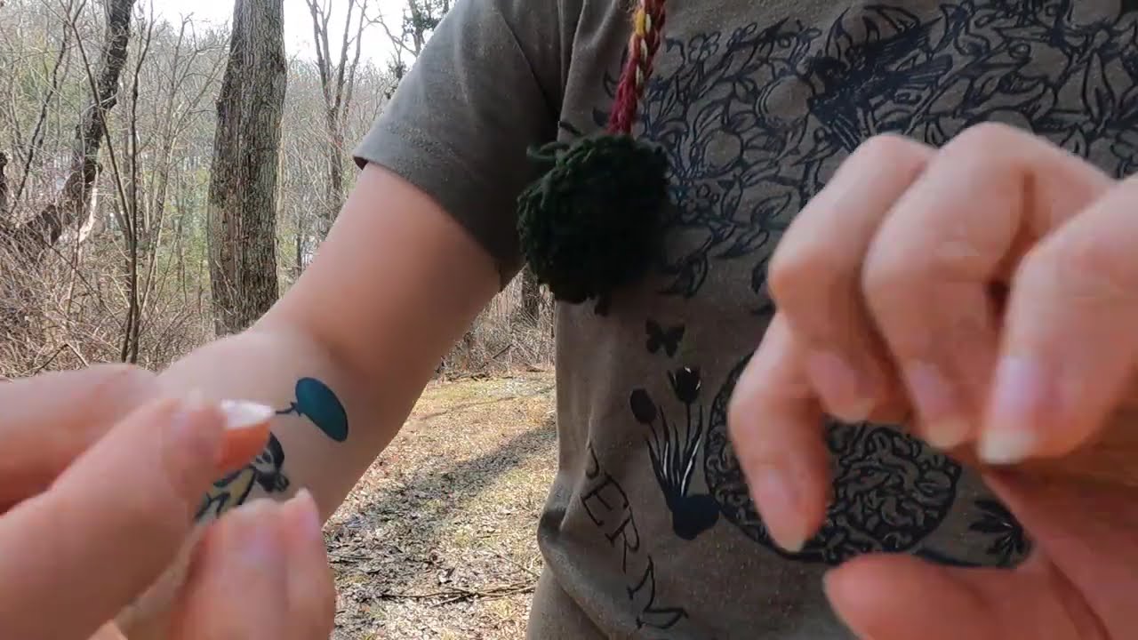 ASMR | Hand Movements In The Forest
