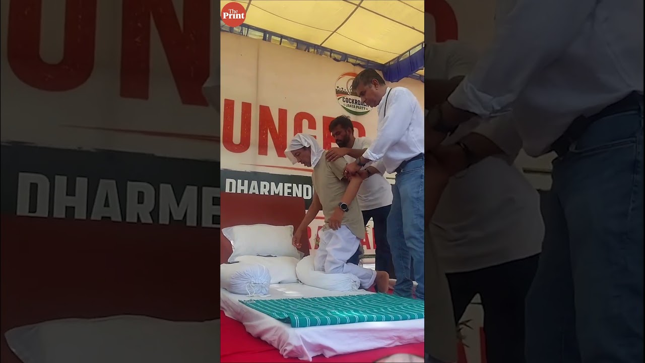 Day 18 of Sonam Wangchuk's hunger strike: Watch visuals from Jantar Mantar in New Delhi