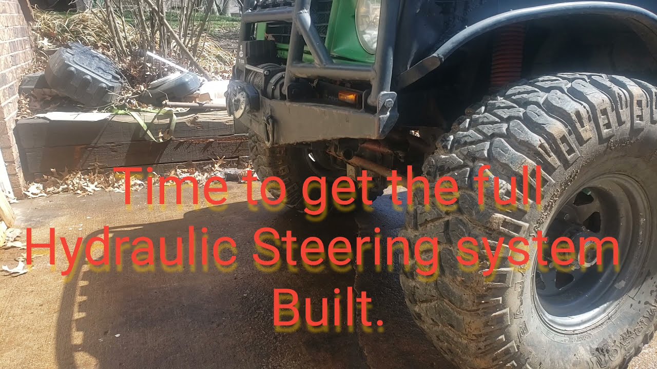 Part 1 Full Hydraulic Steering  Conversion.
