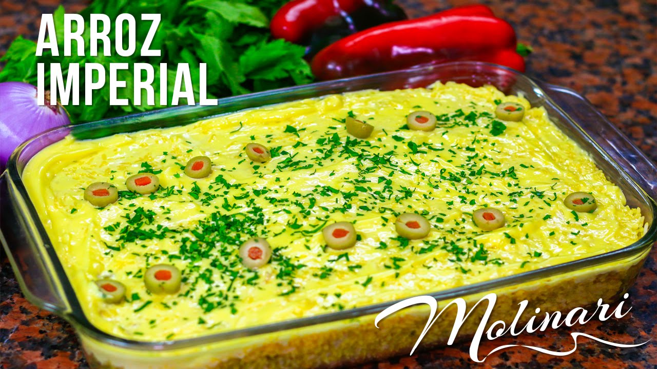 Cocina Fácil: Arroz Imperial-RECETA Molinari Tv cap. #0005
