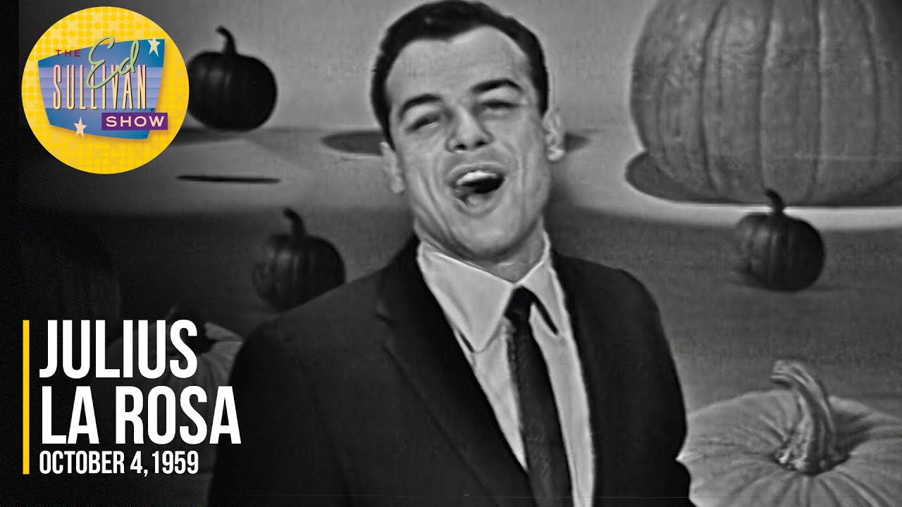 Julius La Rosa "A Fine Romance" on The Ed Sullivan Show