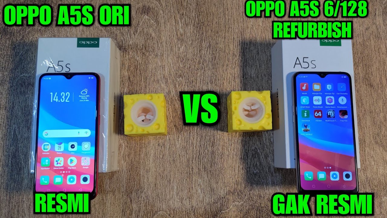 OPPO A5S 6/128 LAGI BANYAK BEREDAR 900 RIBUAN VS OPPO A5S ORI // OPPO A5S ORI VS OPPO A5S REFURBISH