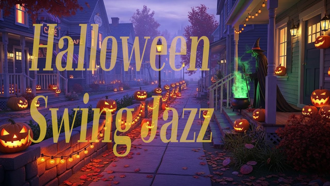 👻  Halloween Swing Jazz – Night Grooves (9 Hours)
