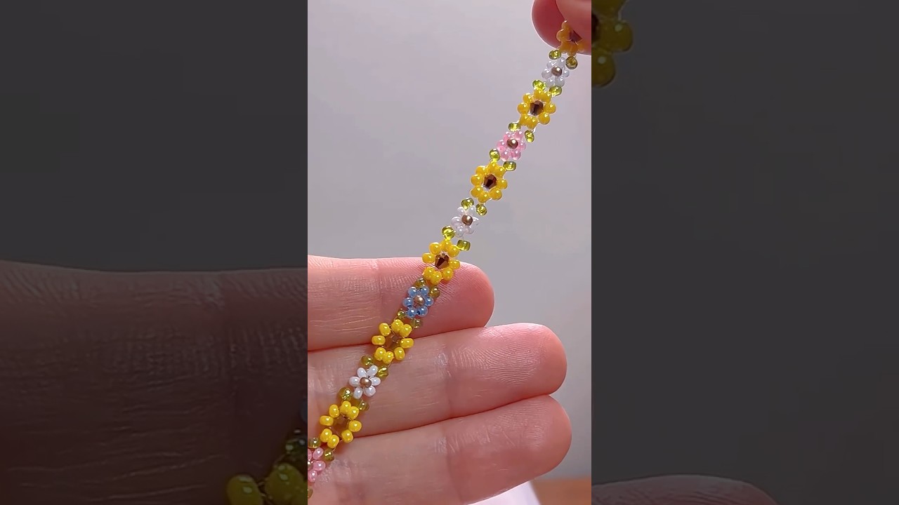 Making the MOST Beautiful Beaded Bracelet #diy #tutorial #beads #jewellery #handmadejewelry