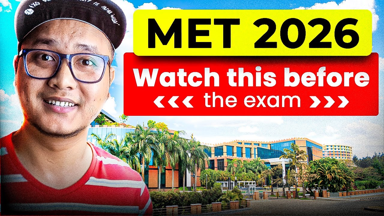 MET 2026: Syllabus, Eligibility & Admission ✅ | Watch This Before the Exam 🚨