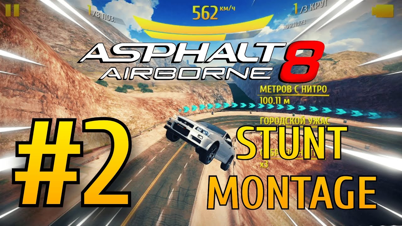 Asphalt 8 Stunt Montage #2