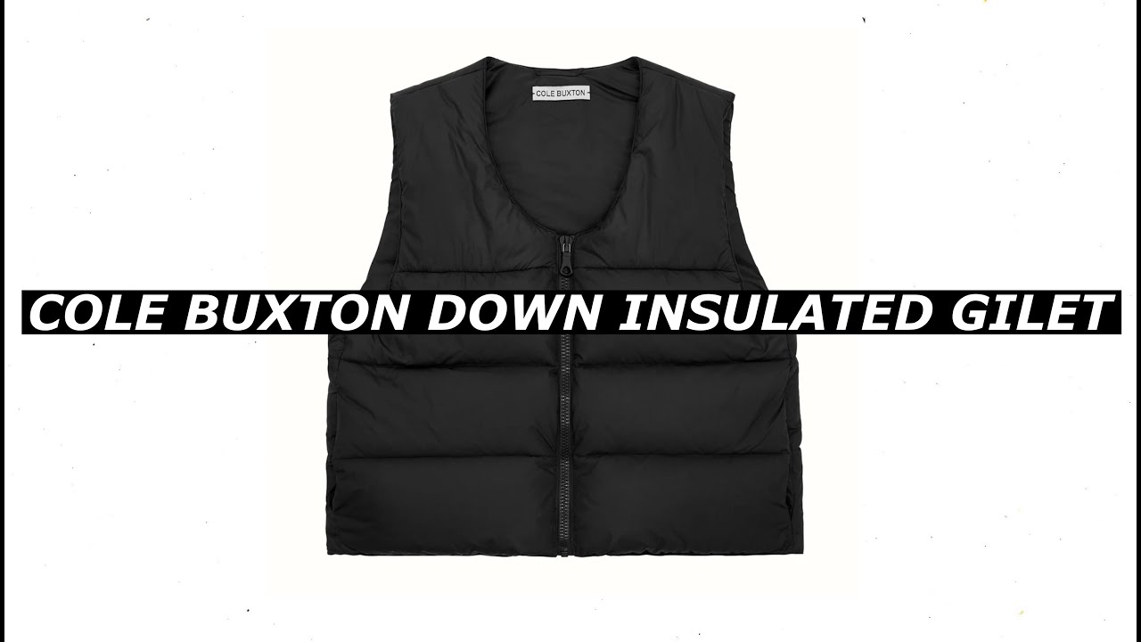 Cole Buxton Down Insulated Gilet Size Guide & Review