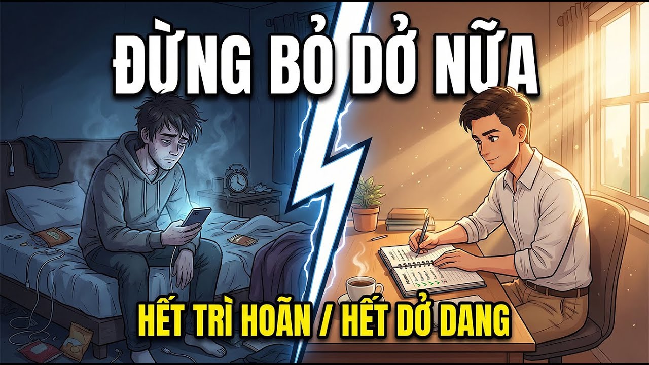 Vì Sao Bạn Luôn Bỏ Dở? Công Thức 30 Ngày Để Hoàn Thành Mọi Mục Tiêu