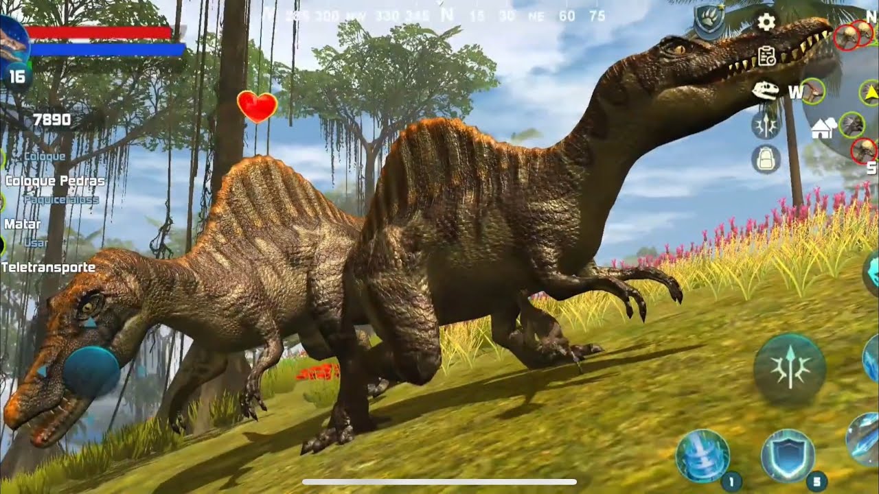 Spinosaurus Simulator Android Gameplay #jurassic #dinosaur