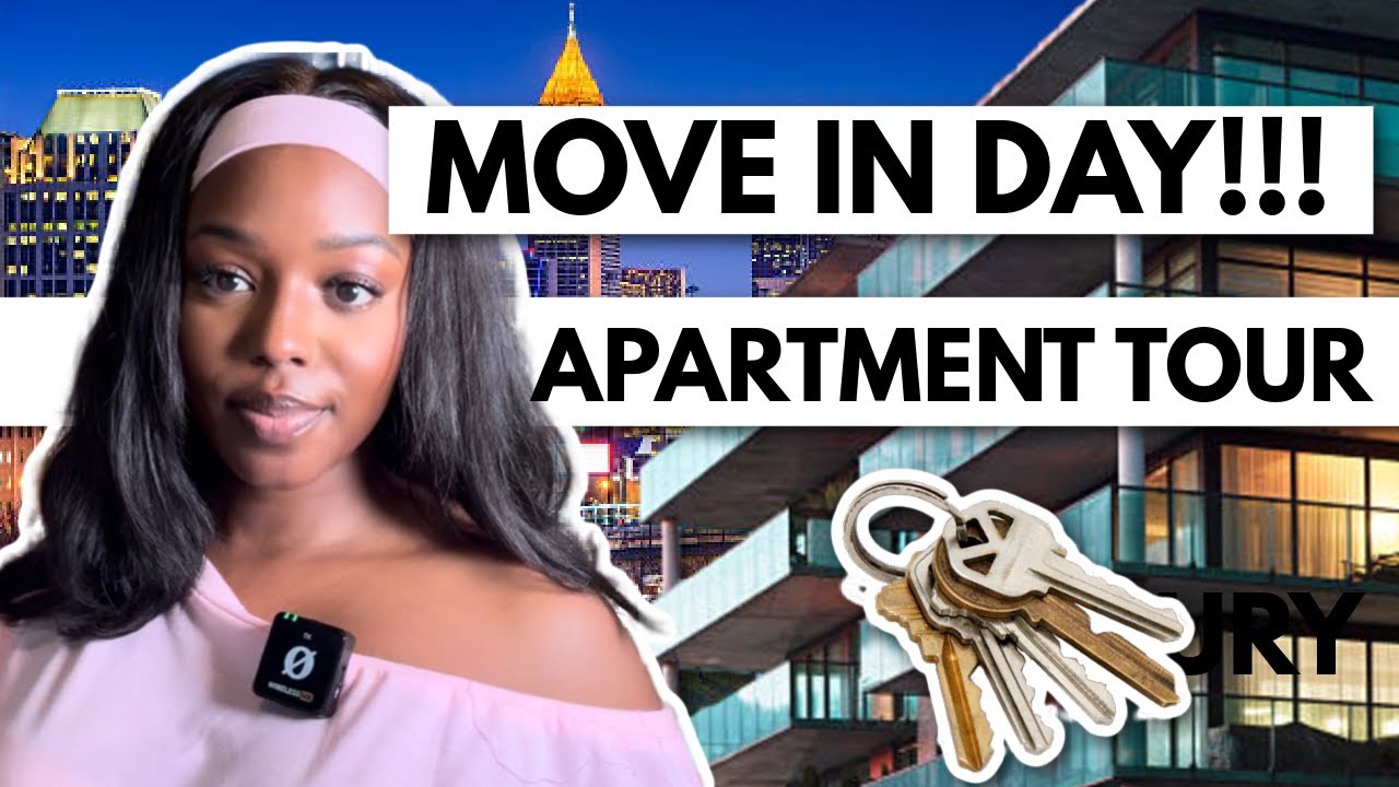 Moved into my DREAM luxury ATL apartment!  GYMSHARK partnership + FULL WEEK meal prep