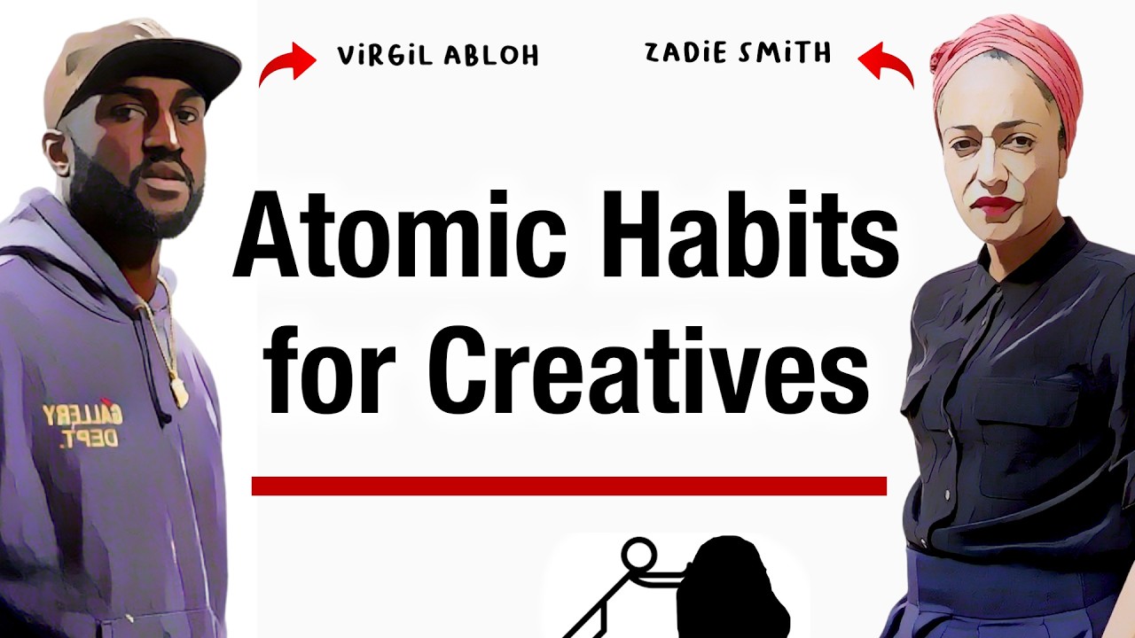 HOW to become 37.78 times BETTER at anything | Atomic Habits for CREATIVES
